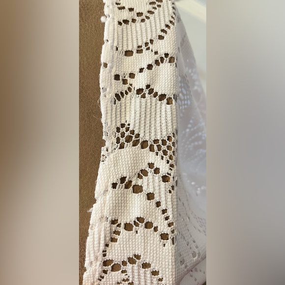 Lilly Pulitzer Parigi Maxi Dress Resort White Bungalow Blossom Lace Large - Picture 5 of 6